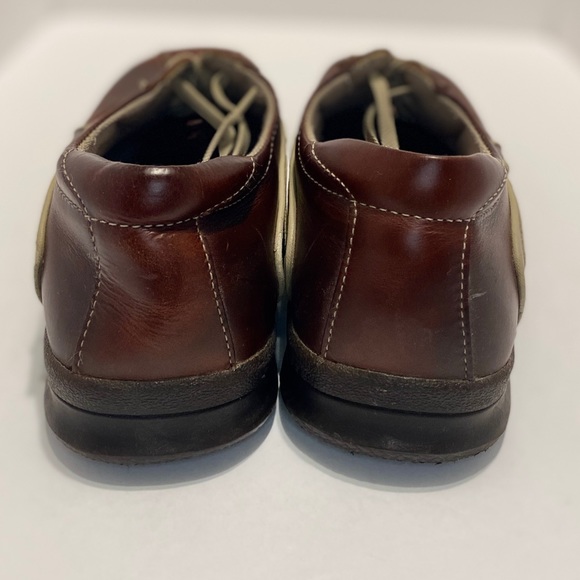 Men’s Brown Square Toed Dress Shoes - Picture 8 of 10